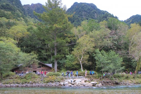 上高地河童橋735578