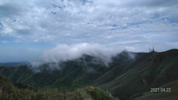 陽明山再見雲瀑觀音圈+月亮同框&夕陽4/22&241359269