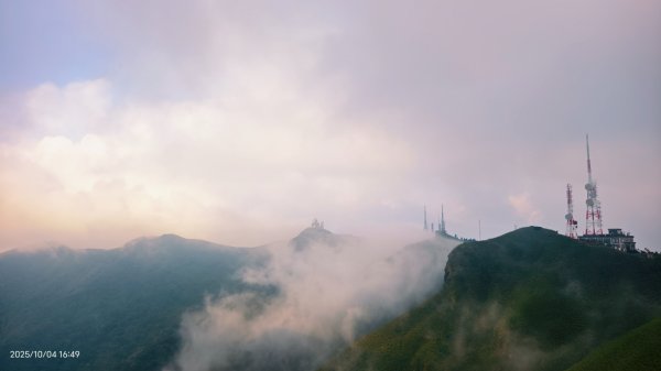 #小觀音山西峰 #雲海 #雲瀑 #觀音圈 #夕陽 #霞光 #月圓 10/5&6&42904204