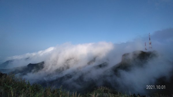 陽明山再見很滿意的雲瀑&觀音圈+夕陽，爽 !1475050