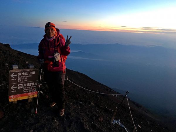 日本最高峰富士山登頂記369673