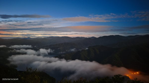 #翡翠水庫壩頂 #日出雲海 #火燒雲 #霞光 #月圓 #松月櫻 #鱷魚島雲海 4/14 & 162760621