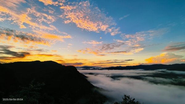 跟著雲海達人山友追雲趣 #日出雲海 #火燒雲 6/62804207
