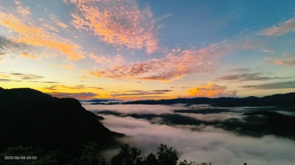 跟著雲海達人山友追雲趣 #日出雲海 #火燒雲 6/62804194