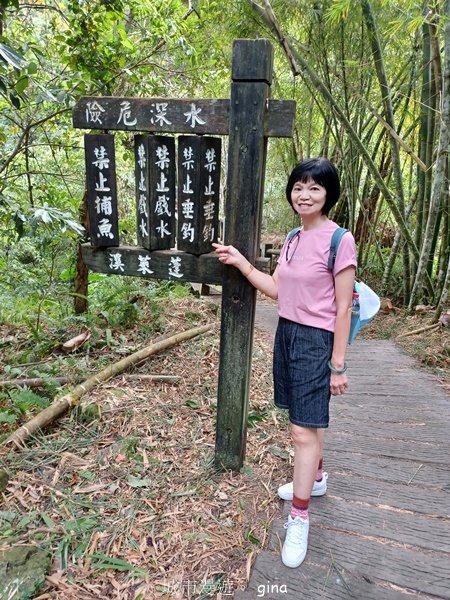 【苗栗南庄】沿途潺潺溪水聲。 蓬萊溪護魚步道2688927