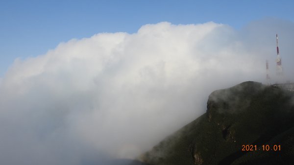 陽明山再見很滿意的雲瀑&觀音圈+夕陽，爽 !1474902