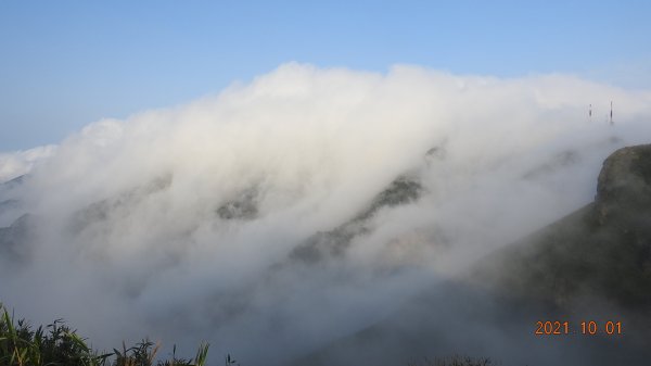 陽明山再見很滿意的雲瀑&觀音圈+夕陽，爽 !1474925