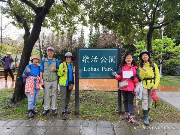 東湖樂活公園→內溝溪步道→五分埤生態濕地→內溝溪生態展示館、花博公園圓山園區→撫順公園3031530