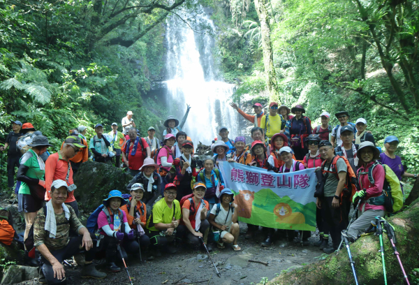 2025-08-08雲森瀑布連走組合山Ｏ型─熊空車站→雲心瀑布→森山瀑布→秘境→十字鞍部→組合山→組合山登山步道