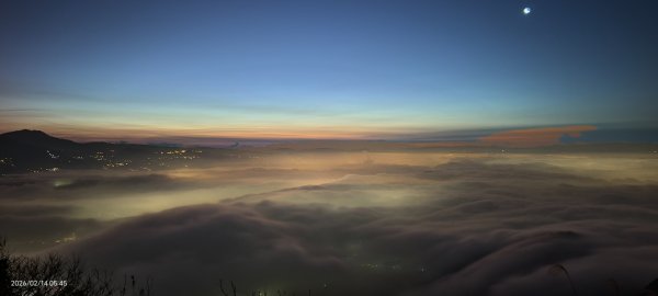 #觀音山 #月亮 #琉璃光 #雲海 #日出 #天空之城 2/14&152999666