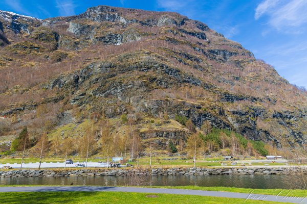[挪威弗洛姆Flåm]峽灣、瀑布步道、教堂2500197