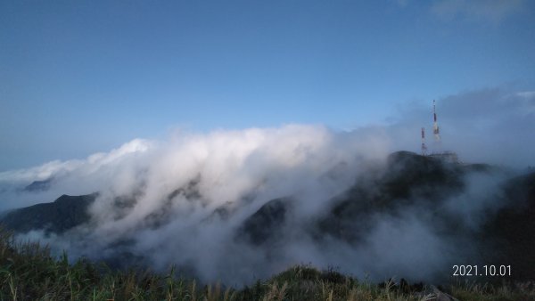 陽明山再見很滿意的雲瀑&觀音圈+夕陽，爽 !1475053