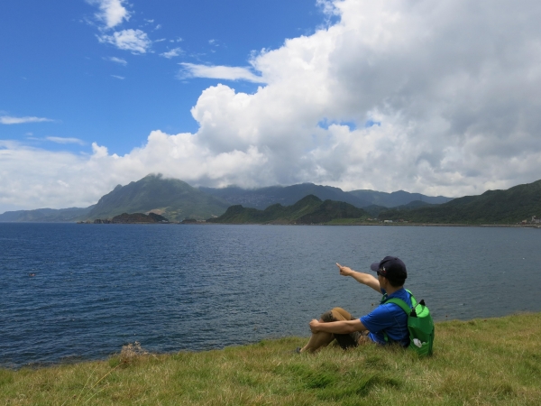 八斗子忘憂谷步道看海水正藍封面