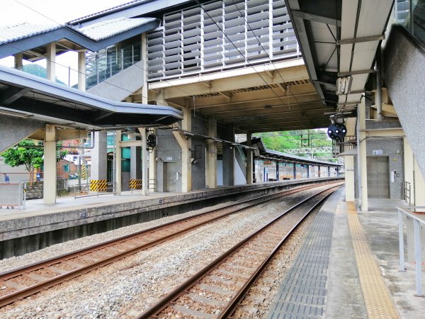 小站日式風情。 山佳百年火車站850575