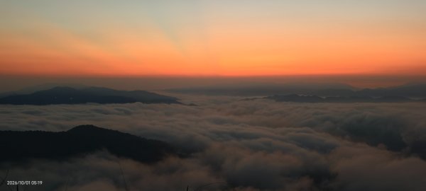 #石碇後山 #霞光 #日出 #紅蛋 #雲海 #赤腳蘭山 #670峰 10/13125434