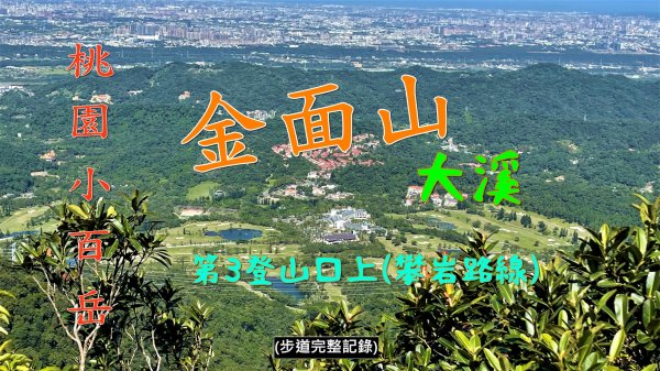 桃園大溪金面山