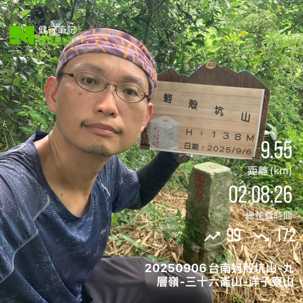 20250906台南蚵殼坑山-九層嶺-三十六崙山-洋子寮山2881491