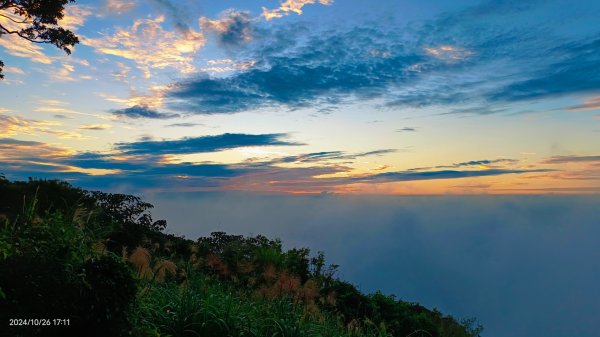 觀音山夕陽火燒雲雲海10/262636367