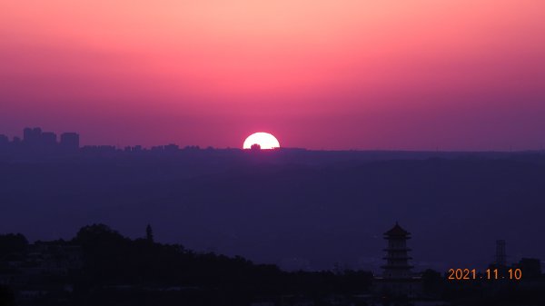 陽明山再見雲瀑&觀音圈+夕陽晚霞&金星合月1510183
