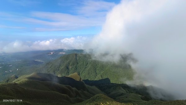 陽明山再見差強人意的 #雲瀑 #觀音圈 #霧虹 ？10/272636793