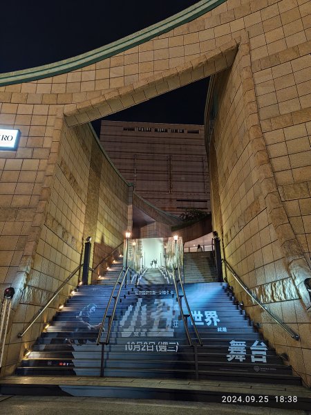 璀璨耀眼的夜景 - 大直美麗華、大稻埕、大港墘公園【臺北健走趣】【健走複利】2604580