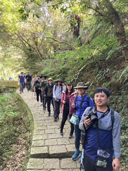 年輕人爬山趣～臺北大縱走第六段：中華科大至捷運麟光站2040827