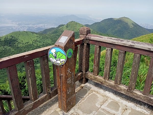 【臺北大縱走 2+1】鞍部→大屯山主、南、西峰連走→面天坪→清天宮2242840