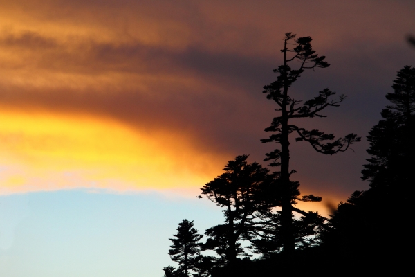 【山岳之美】 -排雲夕色7650