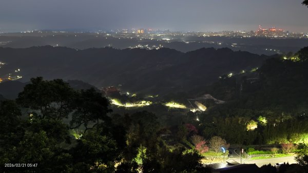 #觀音山 #夕陽 #夜景 #林梢步道 #關渡平原 #輻射霧  2/213003231