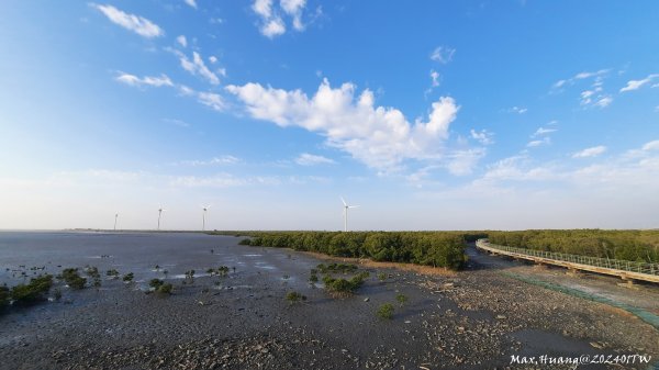 《彰化》海空夕陽｜芳苑海空步道濕地紅樹林202401072397728