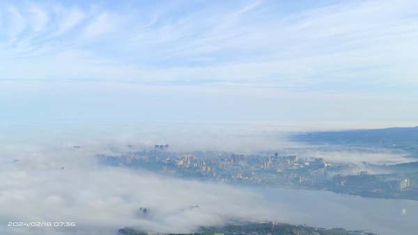 觀音山硬漢嶺琉璃光雲海/曙光日出/火燒雲2/18最滿意的一次2428837