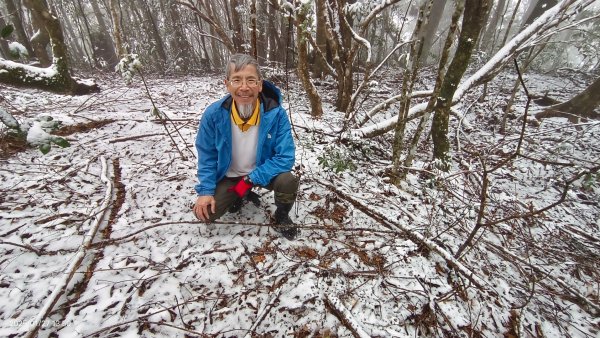 我的2025第一場雪，包場夫婦山，獨享差強人意的雪景&雲海。1/272699858