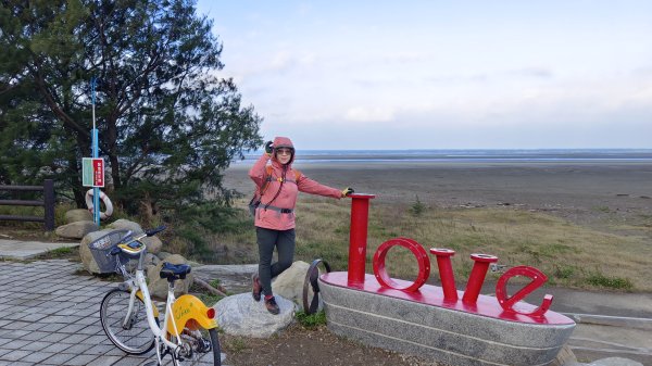 (姨婆趴趴走)第三十五集:新竹17公里海岸線自行車道騎乘自行車之旅2390909