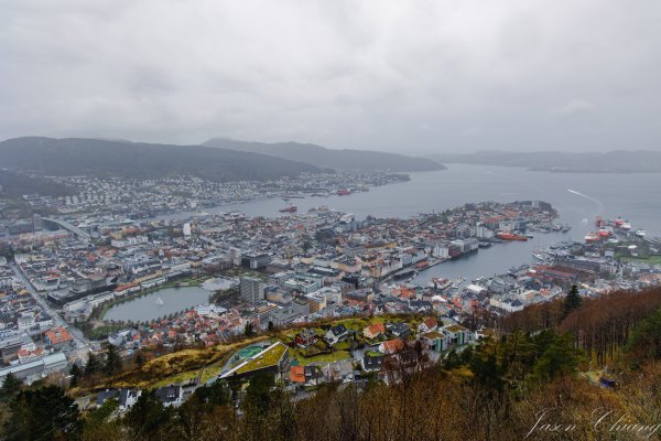 [挪威卑爾根Bergen] Stoltzekleiven Fløyen 健行步道2490991