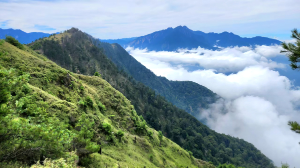 【百岳】郡大山，郡大山北峰，望鄉山