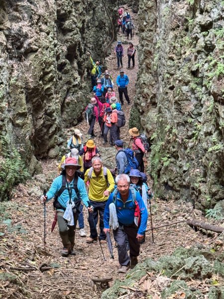 大崗山(小百岳#74)龍盤峽谷一線天2764658