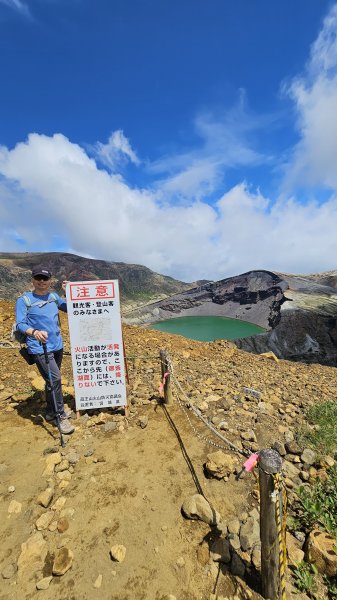 240810-藏王西端連峰熊野岳、馬之背、五色岳（御釜）、刈田岳縱走。美美兔第一次海外走山。2603731