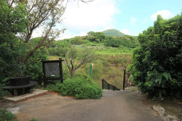 〔北投〕風尾步道，十八份拐圳步道。風尾步道中段  要下階梯左邊 ，巨大峰窩有虎頭蜂飛舞，請小心2267558