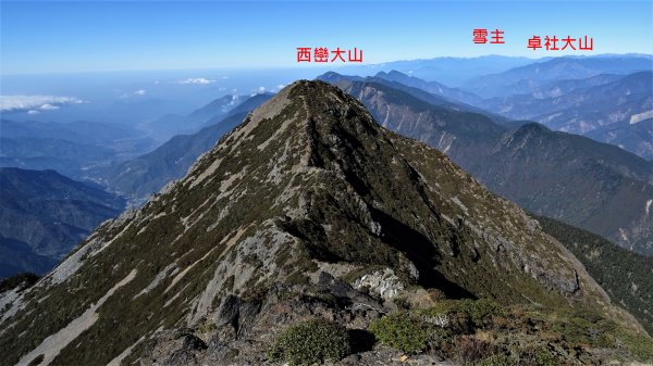 台灣之巔絕美的山景雲海與夕照山行之玉山十三峰連走(五日)2083813