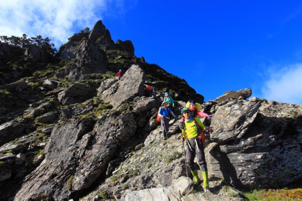 奇萊北壁下屏風山1010493