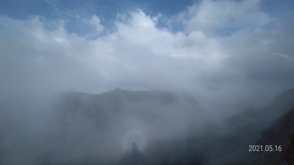 再見觀音圈 - 山頂變幻莫測，雲層帶雲霧飄渺之霧裡看花 & 賞蝶趣1390114