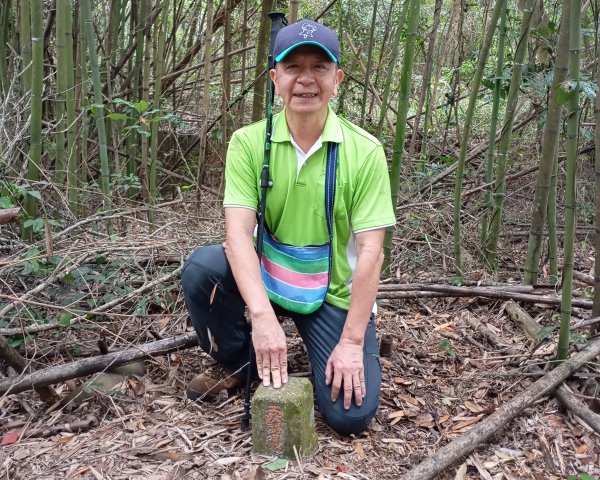 探勘台中東勢頭庄山+圳寮巷水資會三角點+埤頭西大甲溪左5/24町杭標