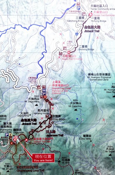 金包里大路（魚路古道），汐止姜子寮山，姜子山（旗尾崙），泰安瀑布，如意湖，基隆白米甕尖，基隆燈塔2154031