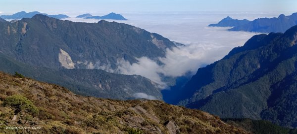 白色聖誕節-月圓雲海&殘雪，第九次合歡主東北峰單攻2387813