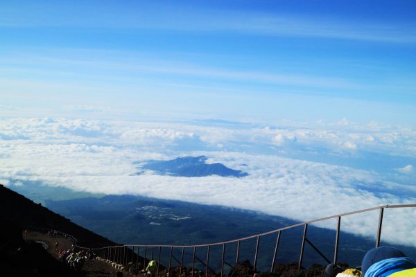 在富士山看見御來光145290