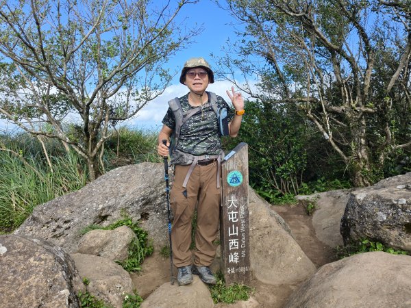[百山百鳥尋旅-11/15] 2025_0927 大屯主峰-連峰步道_大屯山西峰