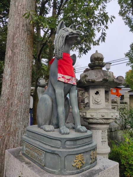 【海外健行】伏見稻荷-後山路竹乃下道上山頂一之峯 - 前山路千鳥居二之峯-荒木神1942881