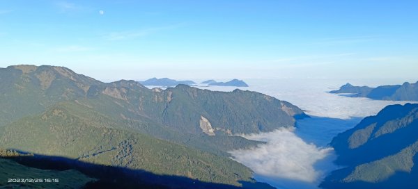 白色聖誕節-月圓雲海&殘雪，第九次合歡主東北峰單攻2387821