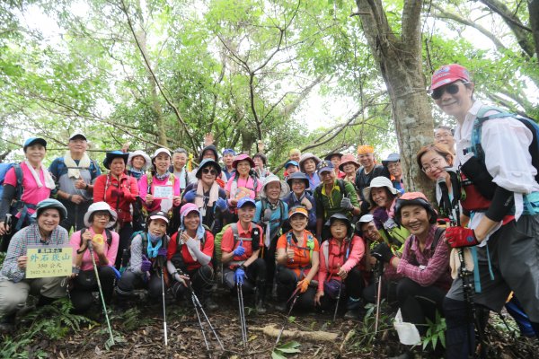 2022-6-17自來水公司站→外石崁山→湳窟山→天池→串空湖山→串空湖古道→串空湖站