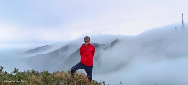 小觀音西峰雲海&雲瀑&霧虹觀音圈&夕陽，2/24元宵節快樂 ！2435957